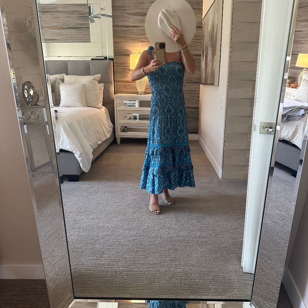 Ramy Brook , size L Blue pattern